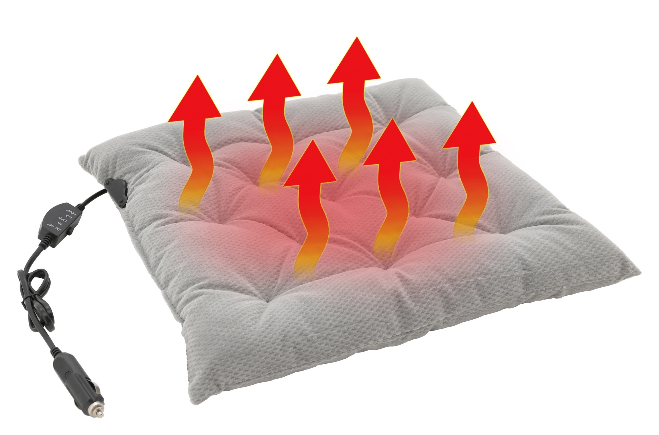 Vyhřívaný podsedák s termostatem 12V PREMIER, 04115