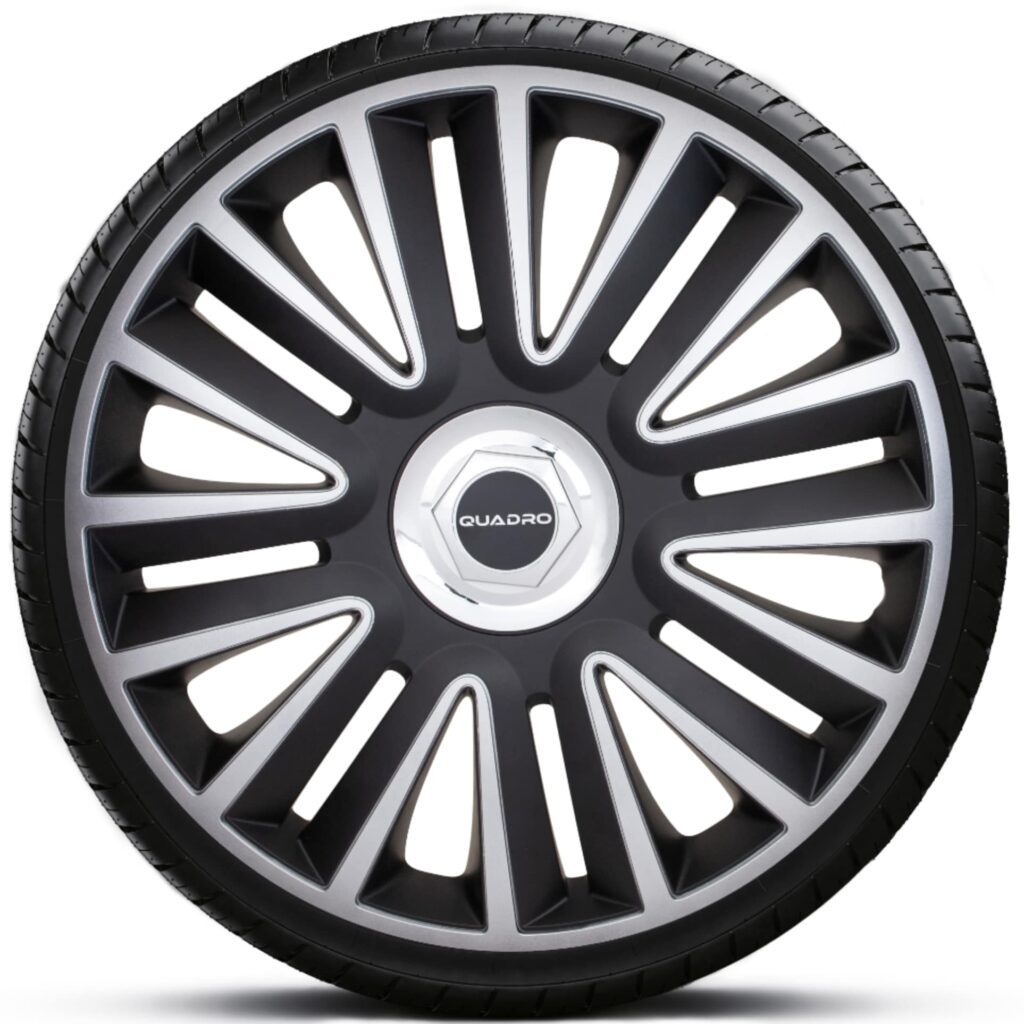 Poklice 16" QUADRO PRO SILVER BLACK