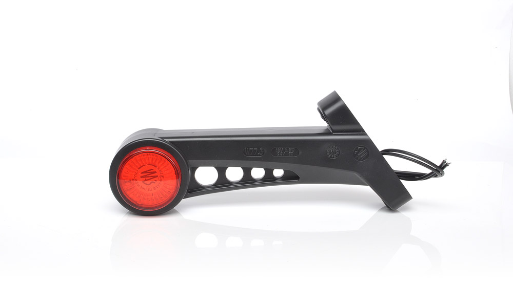 Lampa sdružená obrysová levá přední, boční poziční, 12-24V