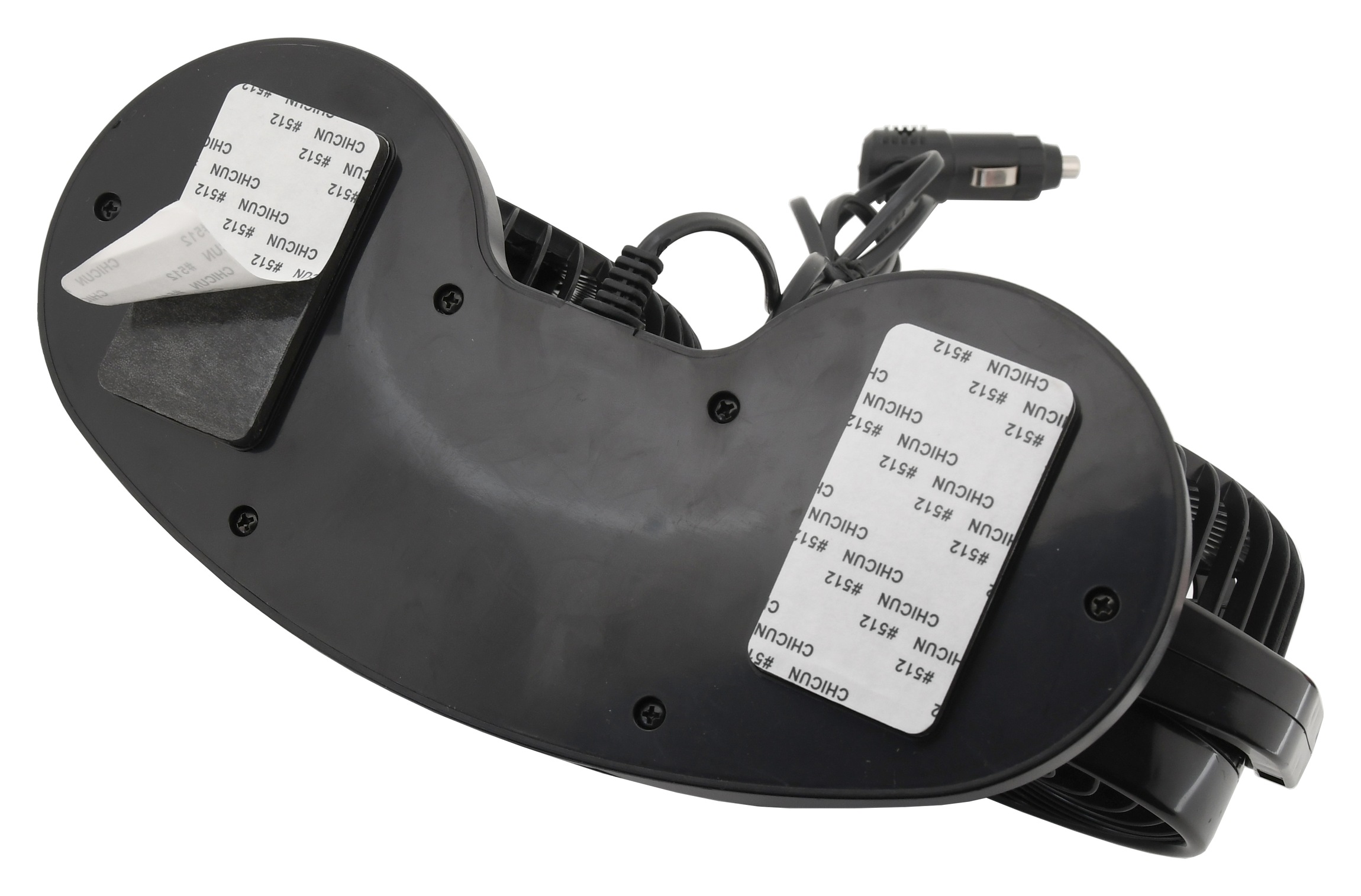 Ventilátor MITCHELL DUO 2x130mm 12V na přísavku, 07224