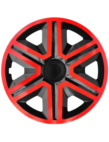 Poklice 16" ACTION doublecolor red - black