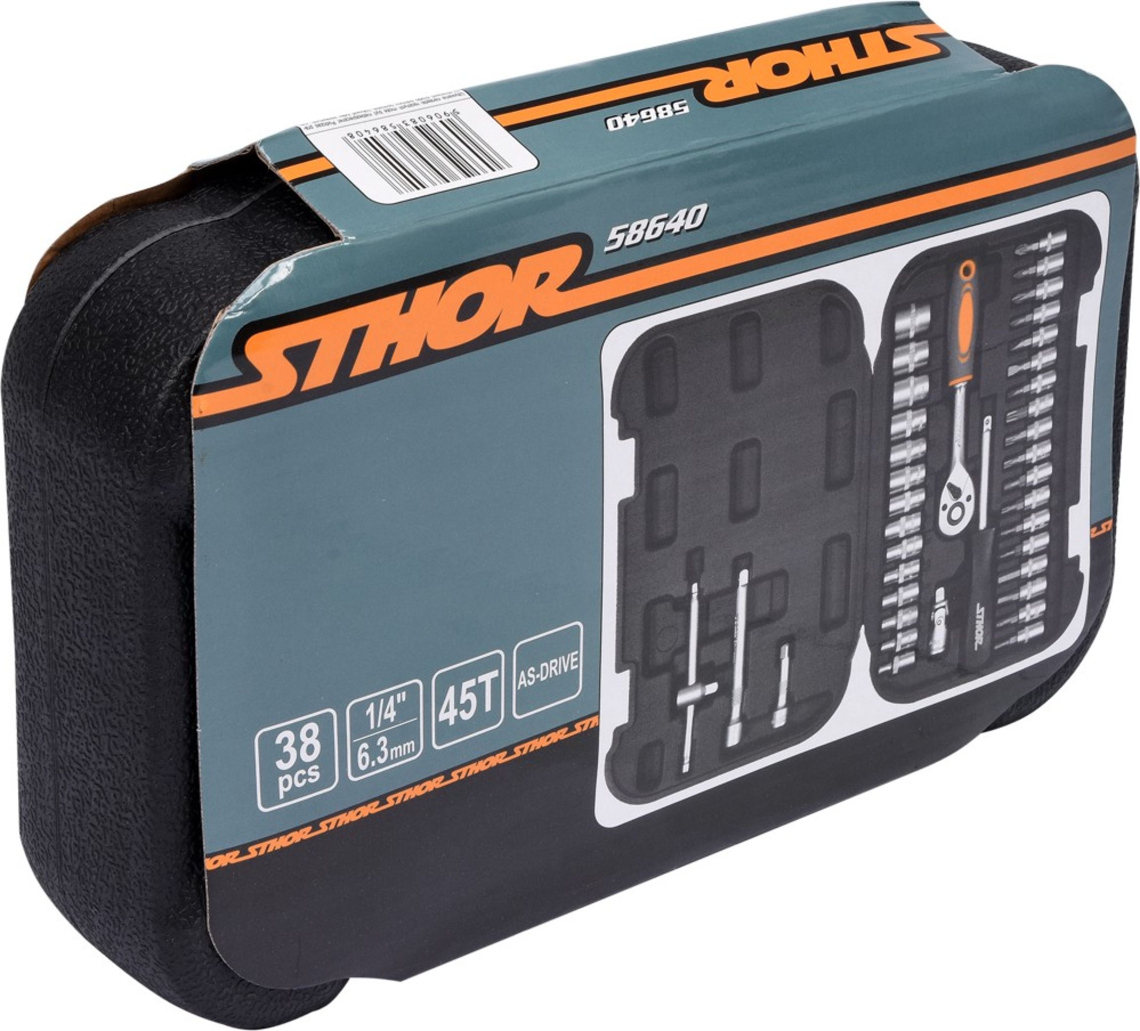 Gola sada STHOR 1/4" 38 ks 58640