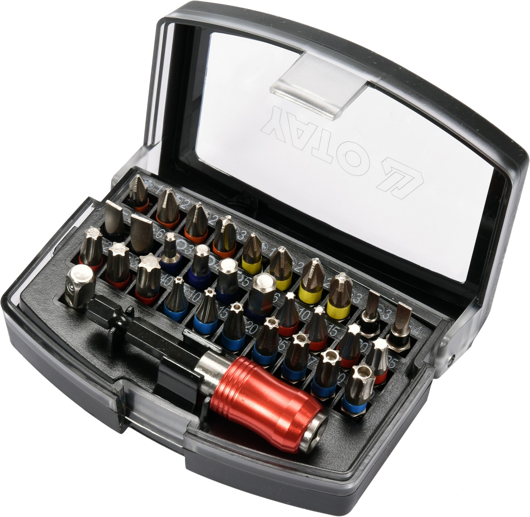 Sada bitů s adaptérem 1/4" 32ks, YATO