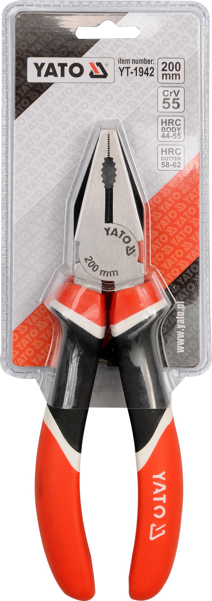 Kleště kombinované 200 mm  CrV, YATO