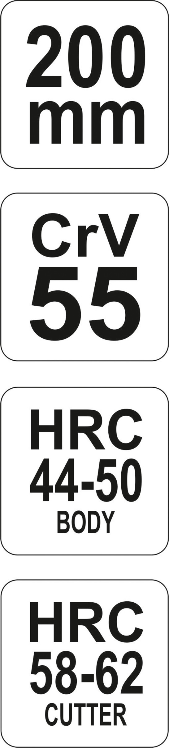 Kleště kombinované 200 mm  CrV, YATO