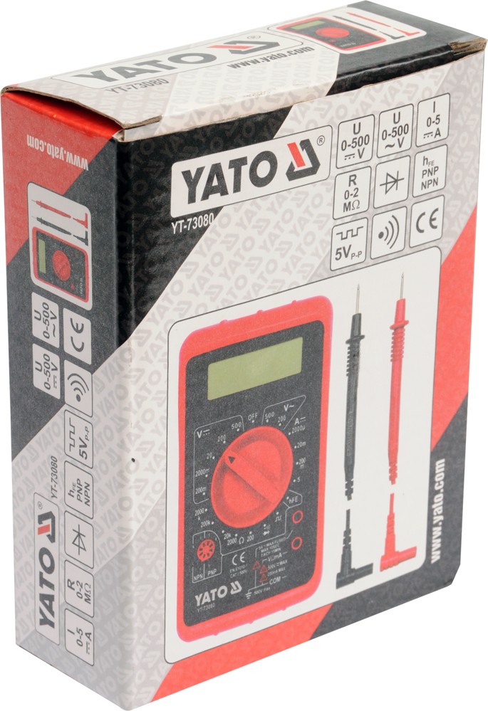 Multimetr digitální, YATO, 73080