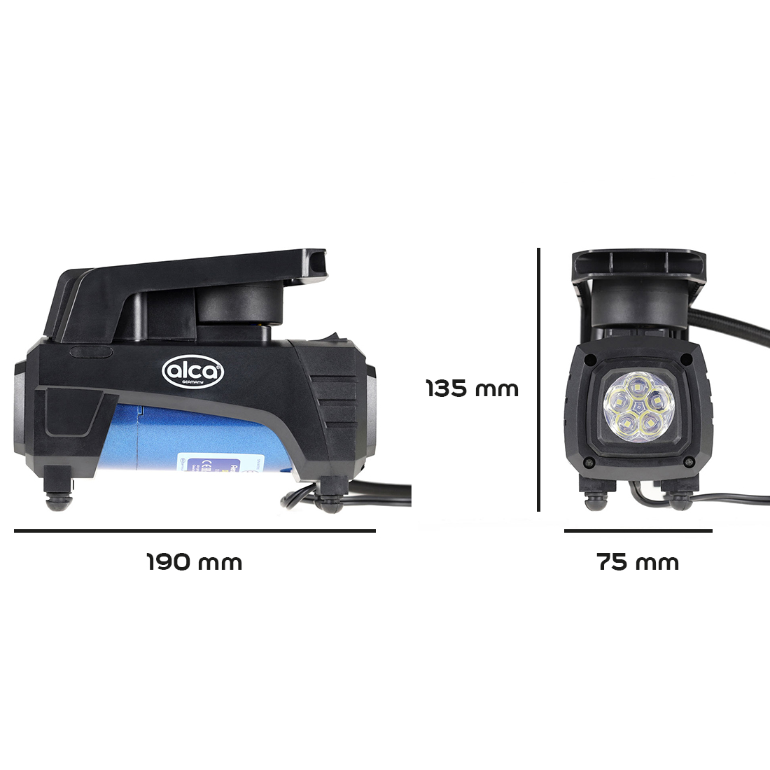 Kompresor digitální ALCA 12V/10 BAR, 30L, digitální, 227600