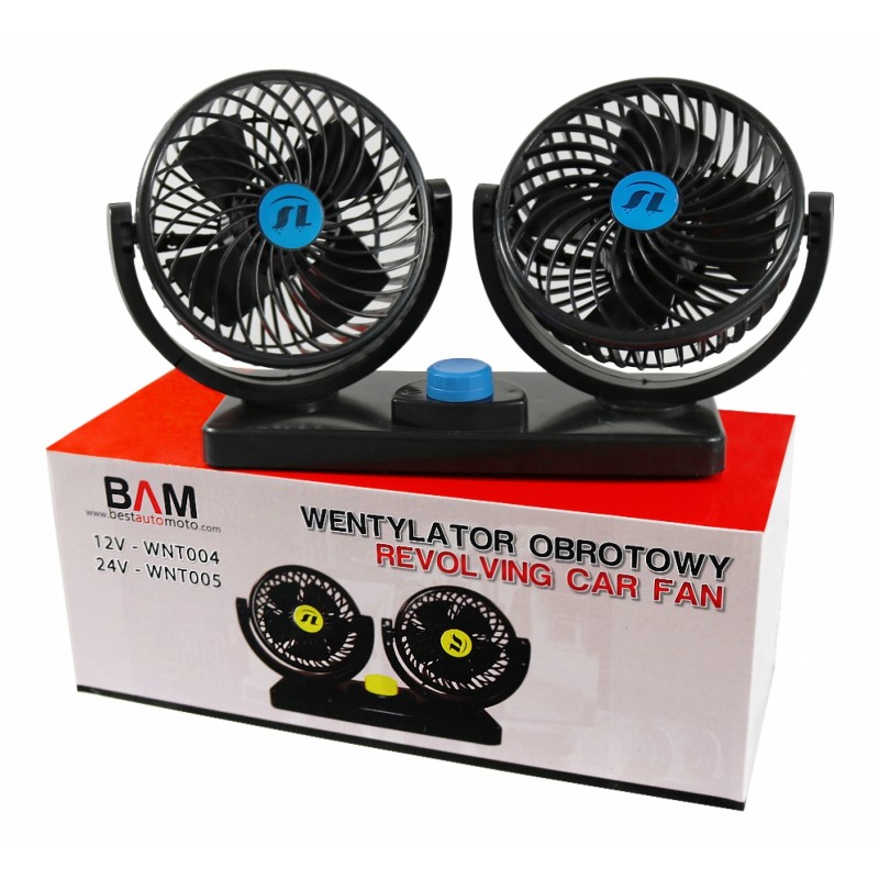 Ventilátor DUO 2x130mm 24V/15W, 10622