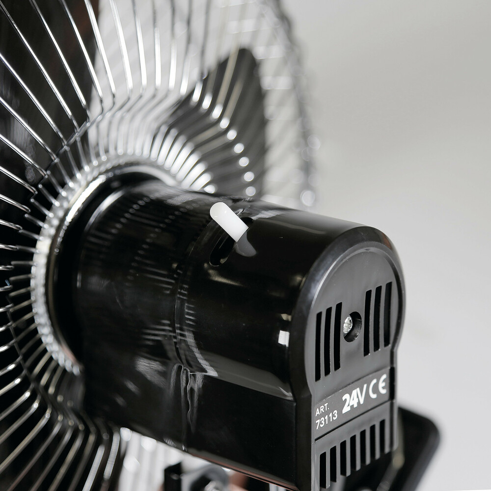 Ventilátor 24V na klips, průměr 25cm, 73113