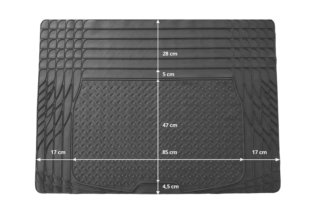 Gumová vana do kufru 120x80cm upravitelná, 02465