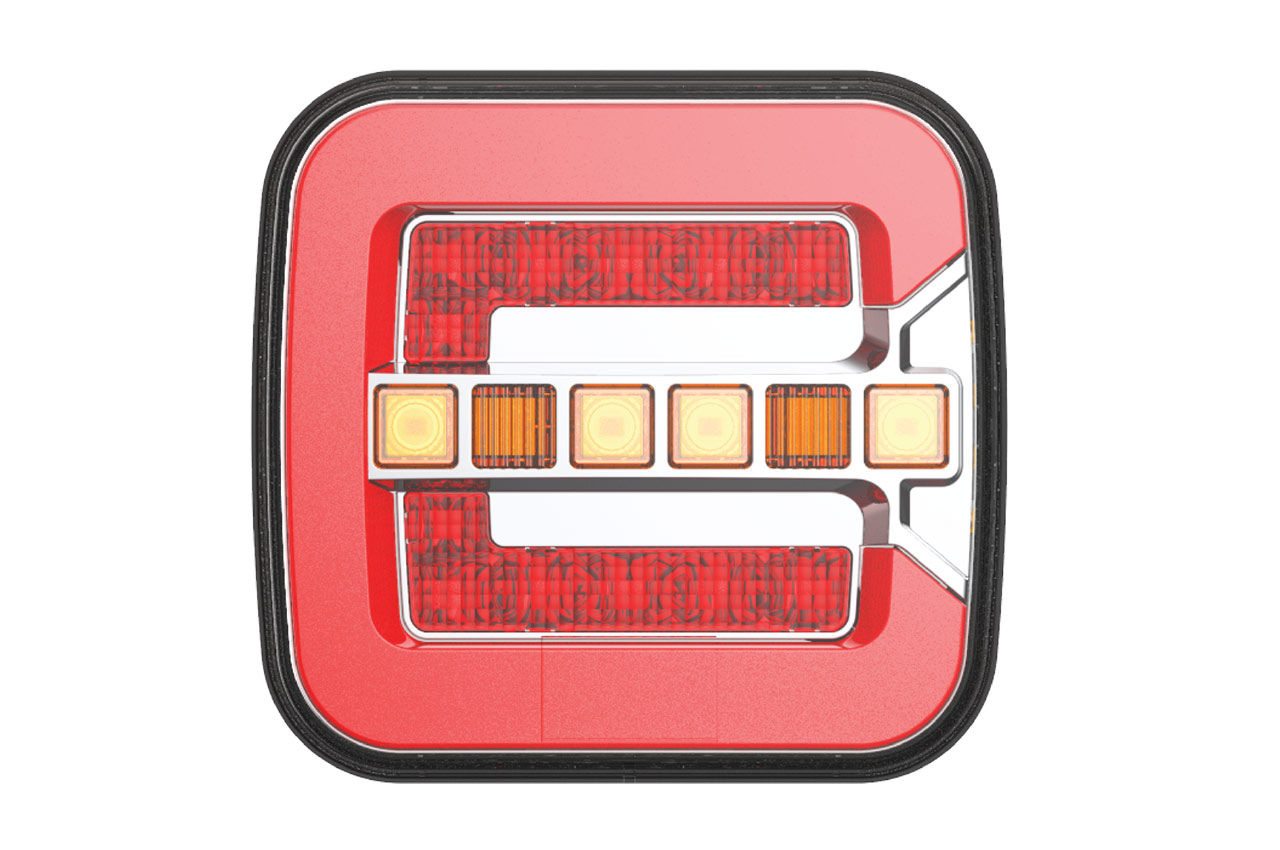 Zadní sdružené světlo LED dynamické 1ks, 02373