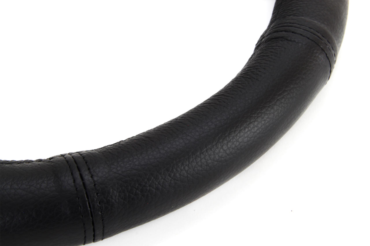 Potah volantu XXL 44-46 cm z pravé kůže černý, 01769