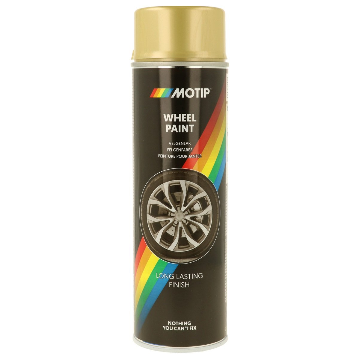 Motip Akrylový lak na disky kol, zlatý, 500 ml