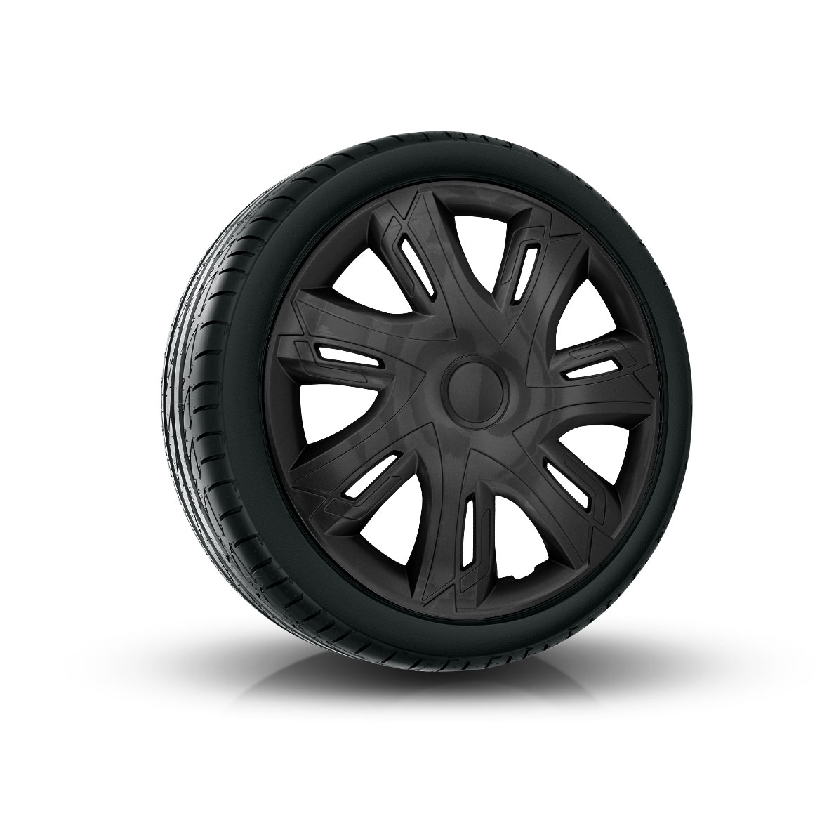 Poklice 15" N-POWER BICOLOR BLACK matné