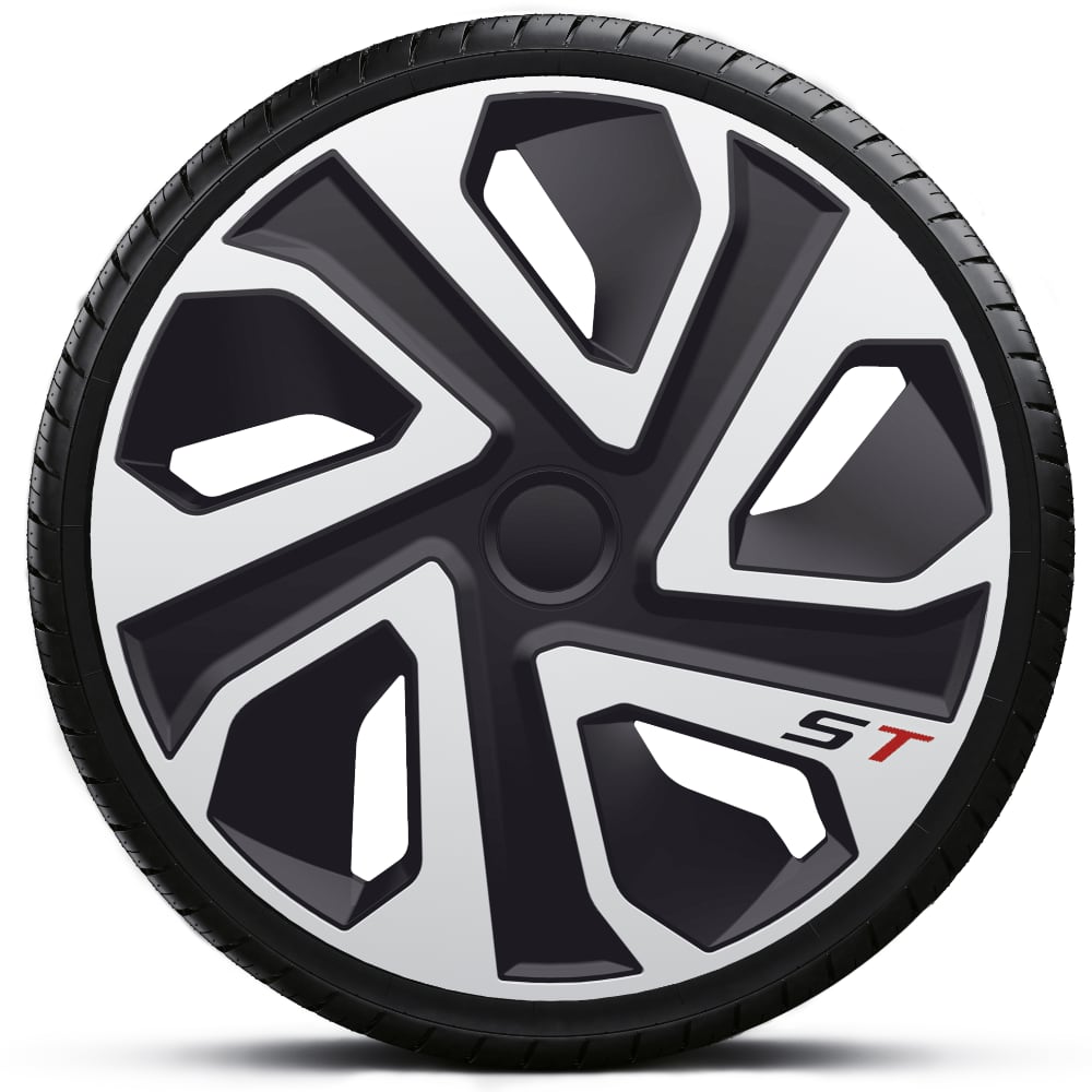 Poklice 16" ST SILVER BLACK