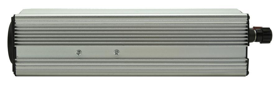 Měnič napětí 12/230V 600W + USB, 07109