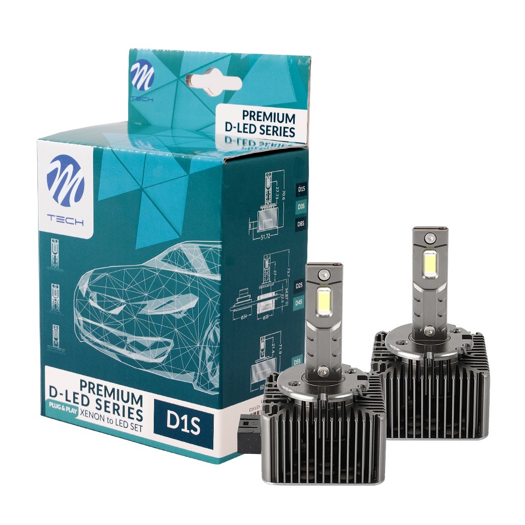 LED žárovky pro xenonové svícení - D1S, 35W, 8400lm  55237