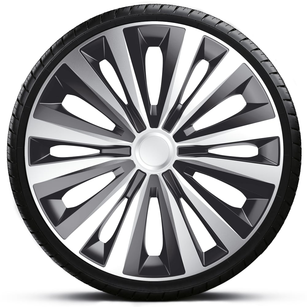 Poklice 15" MULTI SILVER BLACK