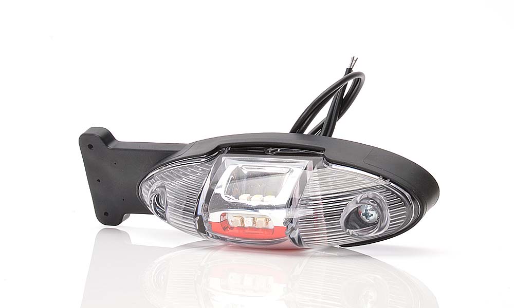 Sdružené obrysové přední světlo, boční poziční světlo, 12V-24V, LED, W104