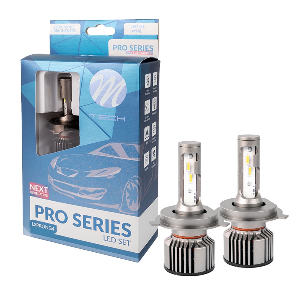 Autožárovky LED SET  M-TECH LSPRONG4 Pro New Generation H4, 55309