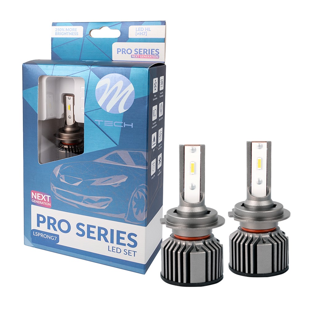 Autožárovky LED SET M-TECH LSPRONG7 Pro Next Generation H7, 55313