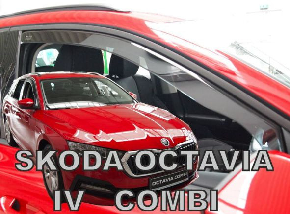 Plexi Škoda Octavia IV 5D 2020- Combi přední a zadní (2619)