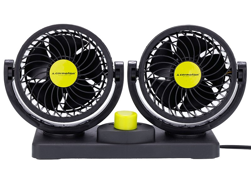 Ventilátor otáčecí  24V/8W pr.2x10cm na podložce  86342