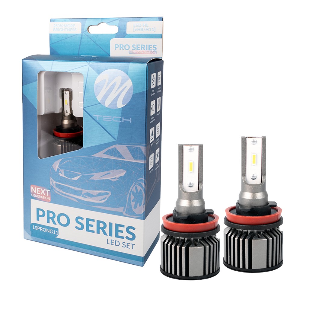 Autožárovky  LED SET M-TECH LSPRONG11 Pro Next Generation H8/H11, 55307