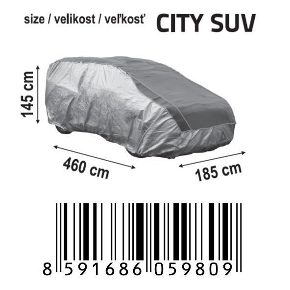 Ochranná plachta proti kroupám CITY SUV 460x185x145cm, 05979