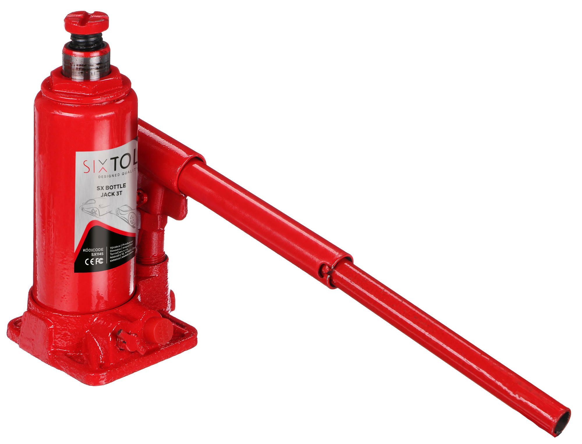 Hydraulický hever "panenka" SIXTOL 4T