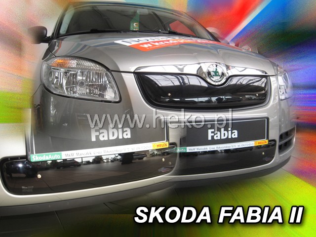 Zimní clona Fabia II/Roomster dolní 07-7/10R CZ 041