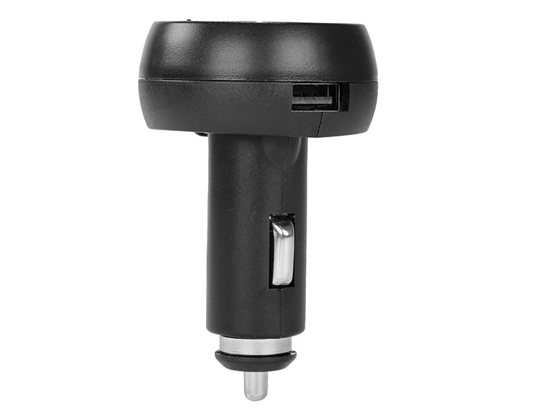 Voltmetr digitální s teploměrem a USB 2,1Ah, 58711