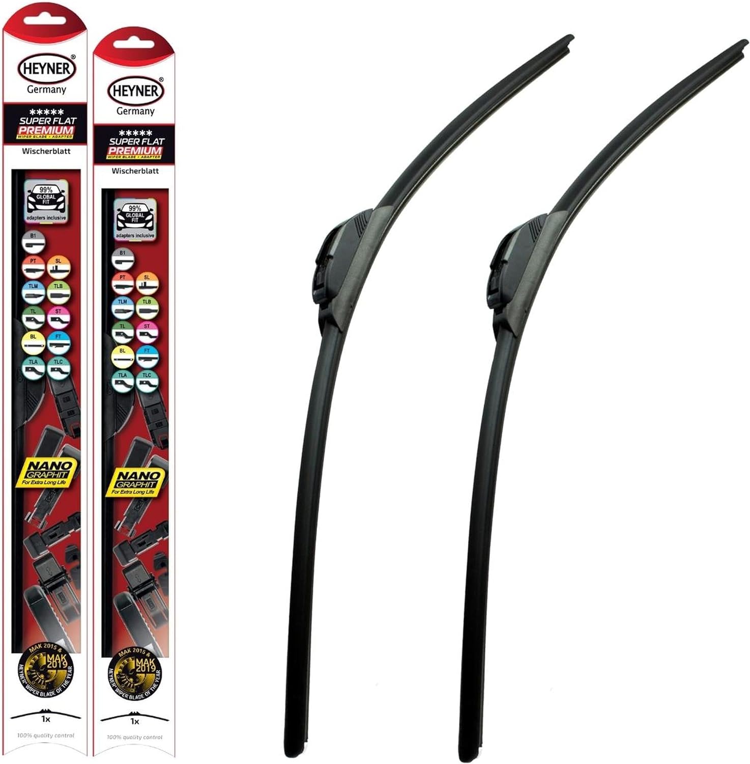 Sada stěračů HEYNER AUDI A6 Allroad (4GH) 01/2012 - 09/2018