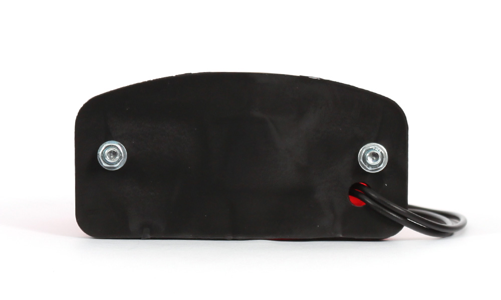 Zadní pozíční světlo + os. SPZ 12/24V, červené, W52