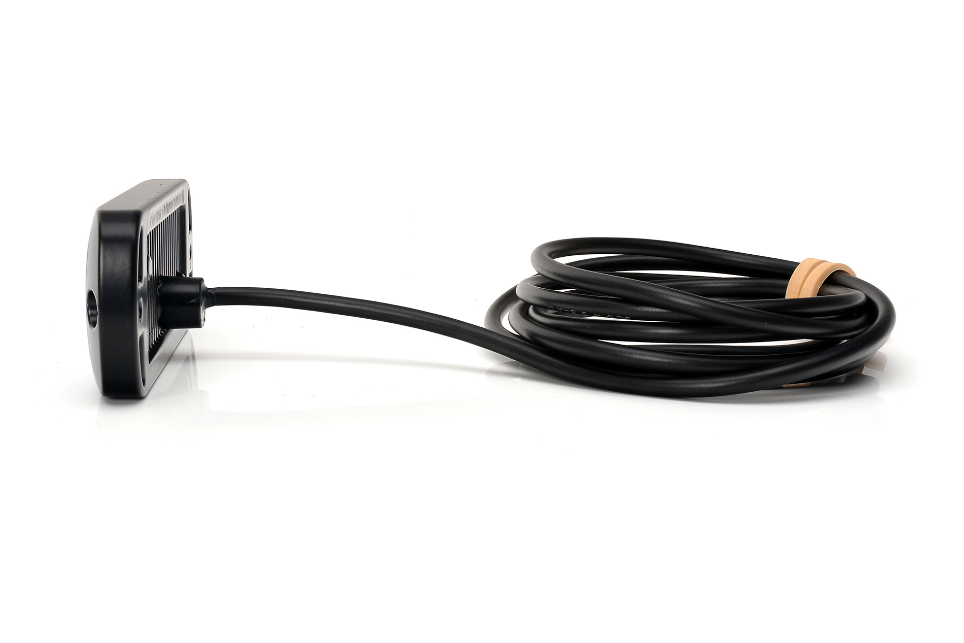 Výstražná světla, barvá žlutá 12-24V, jeden program, žlutý kryt, W 217
