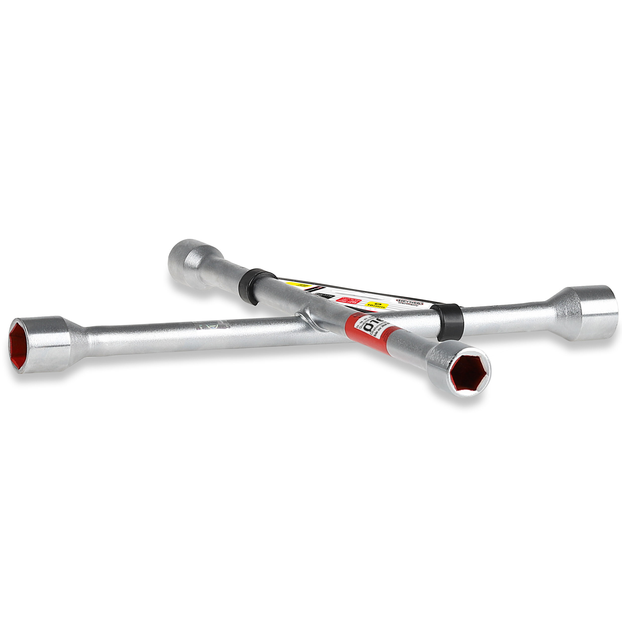 Klíč na kola křížový HEYNER 17-19-21 (13/16")-22mm X-Wheel Wrench PRO, 420000
