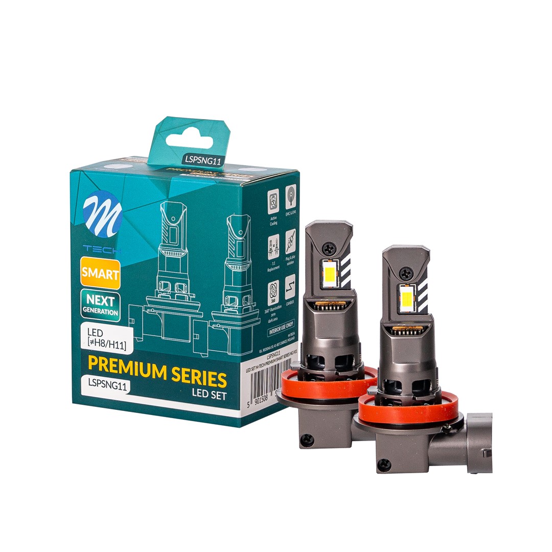 Autožárovky LED SET M-TECH Premium Smart Series NG H11, LSPSNG11, 55771