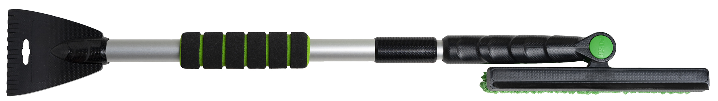 Škrabka na led se smetáčkem teleskopická 80-110 cm, Aspen BS5R-80/100, 11253