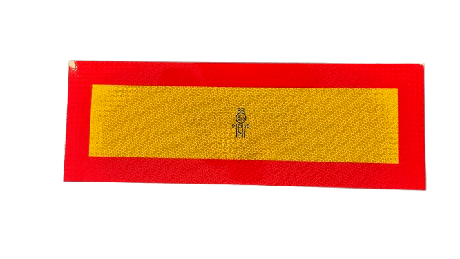 Tabule na auto šrafovaná RR tahač samolepící 2ks 565x195mm, 19278