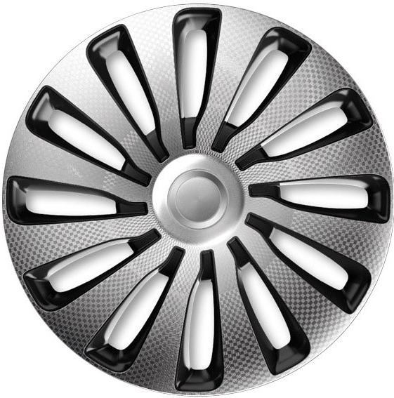 Poklice 16" SEPANG CARBON SILVER/BLACK