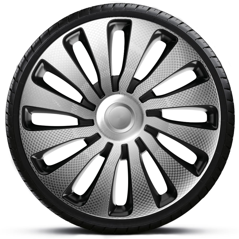 Poklice 16" SEPANG CARBON SILVER/BLACK