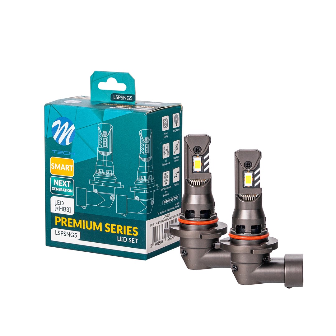Autožárovky LED SET M-TECH PRO SMART SERIES HB3, LSPSNG5 55774