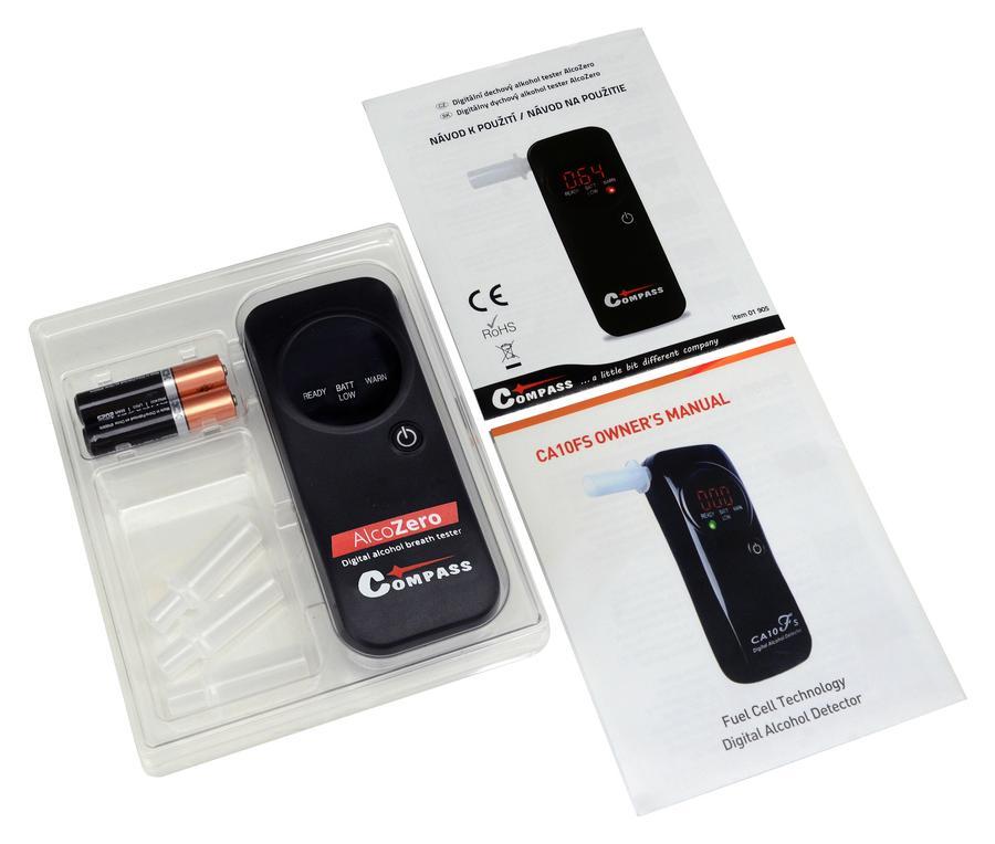 Alkohol tester AlcoZero - elektrochemický senzor (CA 10FS), 01905