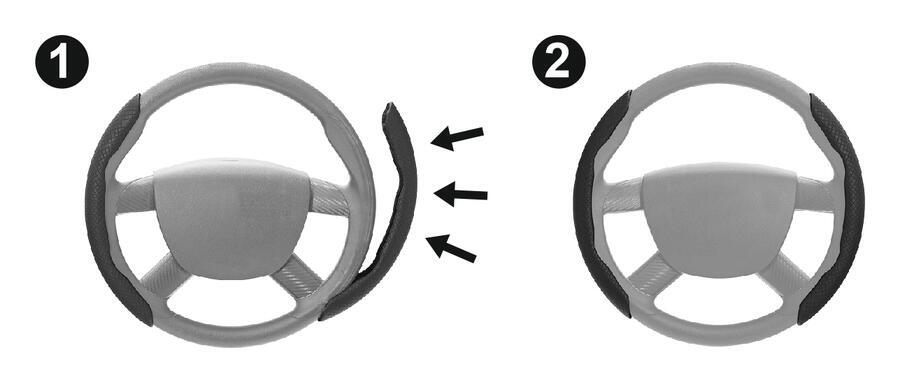 Potah volantu segmentový dvoudílný, 31400