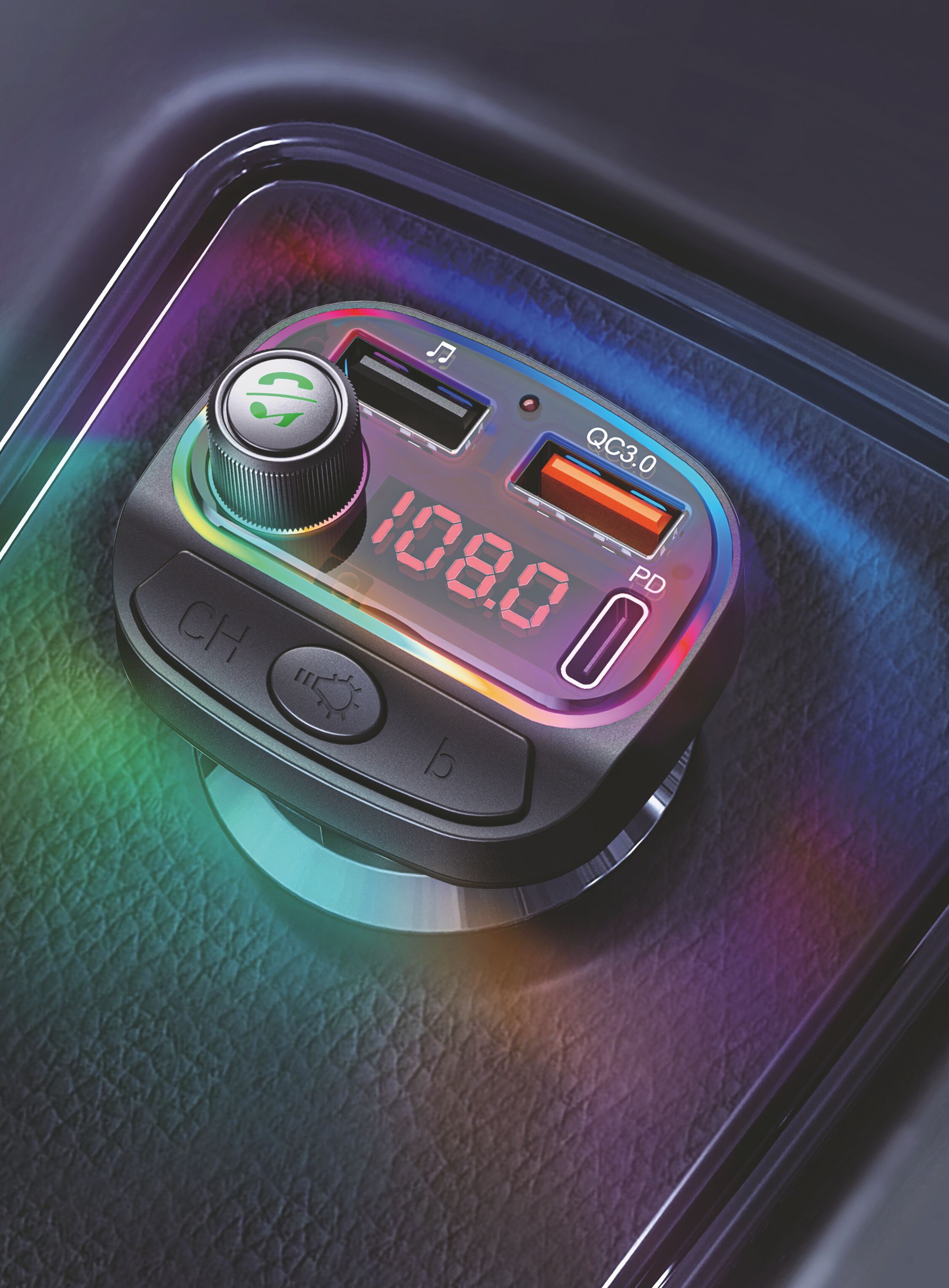 FM modulátor RGB SWISSTEN, 49117