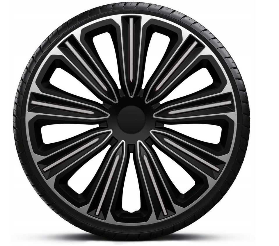 Poklice 15" ROSSO SILVER BLACK