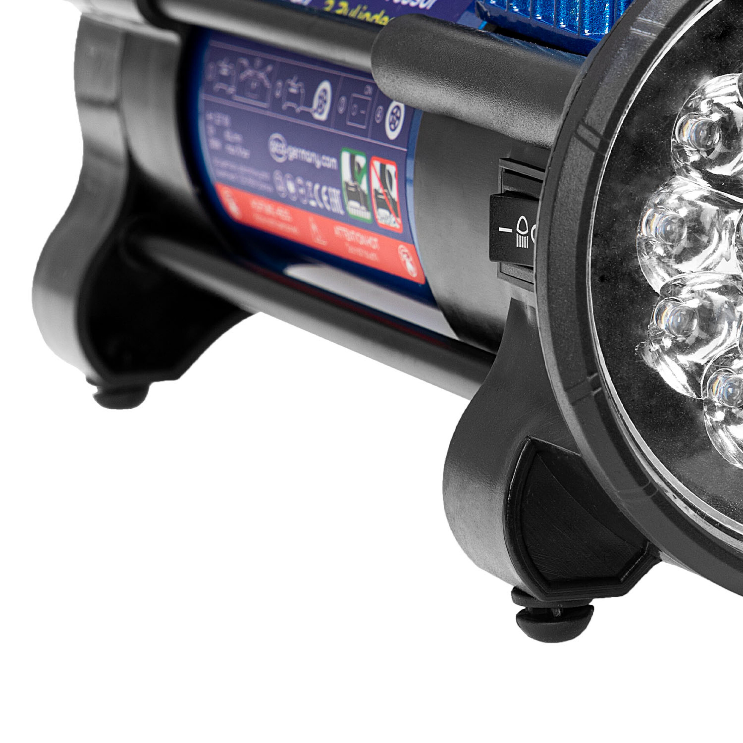 Kompresor Alca 12V 10 Bar dvouválcový AeroPressor s LED osvětlením, 227100