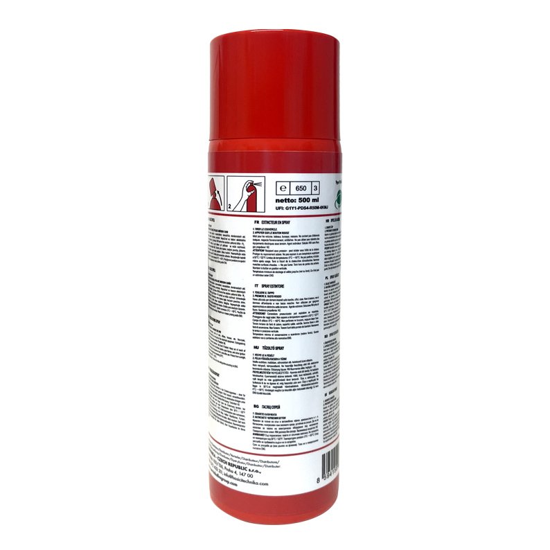Hasicí sprej ČERVINKA s bezfluorovým hasivem 500ml