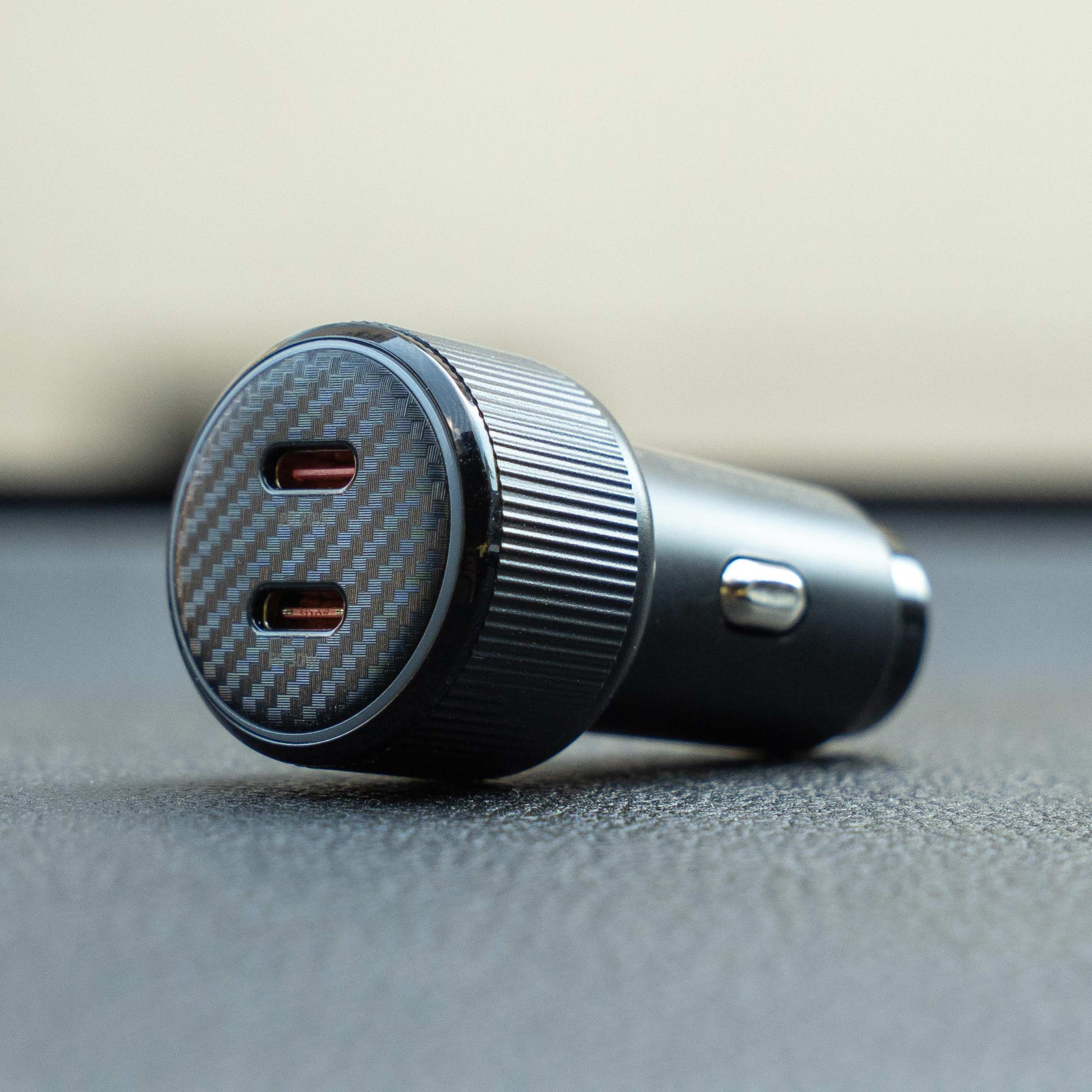 Zástrčka SWISSTEN s 2x USB-C Power Delivery 50W, černý, 49320