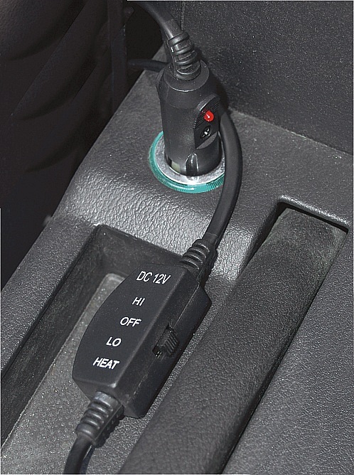 Potah sedadla vyhřívaný 12V Comfort, 04120